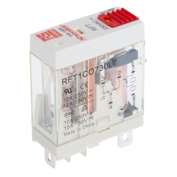 1 pcs - RS PRO Plug In Power Relay, 230V ac Coil, 10A Switching Current, SPDT