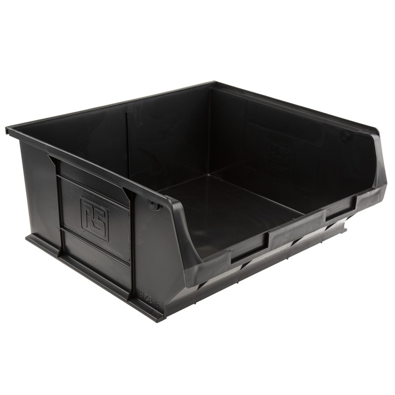 5 pcs - Anti-Static, Conductive Polypropylene ESD Bin 375mm (L) 420mm (W) 182mm (H)