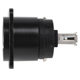 1 pcs - RS PRO Straight, Panel Mount, Socket to Socket Type B to A 2.0 USB Connector