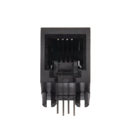 1 pcs - Bel-Stewart SS-64 Series Female RJ22 Connector, Through Hole