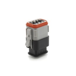 2 pcs - Amphenol Industrial, AT Automotive Connector Plug 8 Way, Crimp Termination