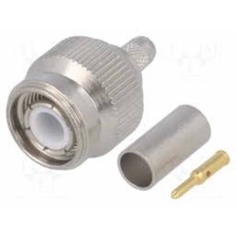 2 pcs - Amphenol RF TNC Connector, 50Ω