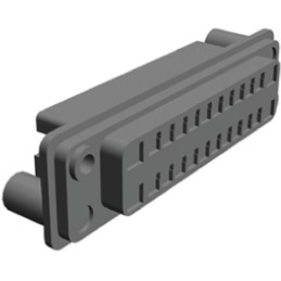 1 pcs - TE Connectivity, Blind Mate Female Connector Housing, 5mm Pitch, 24 Way, 2 Row