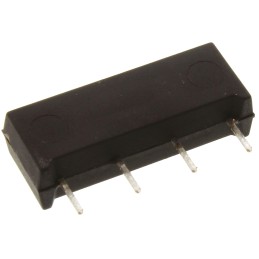 1 pcs - Meder PCB Mount Reed Relay, 5V dc Coil, SPST, 200V dc Max, 1 A Max, 500Ω