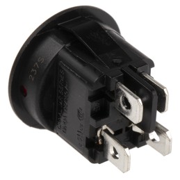 1 pcs - APEM Illuminated DPST, On-Off Rocker Switch Panel Mount