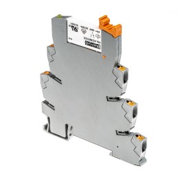 1 pcs - Phoenix Contact PLC-RPT-24DC/21 Series Interface Relay, DIN Rail Mount, 24V dc Coil, SPDT, 1-Pole