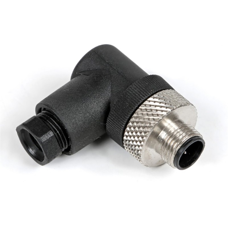 1 pcs - RS PRO Circular Connector, 4 Contacts, Cable Mount, M12 Connector, Plug, Male, IP67