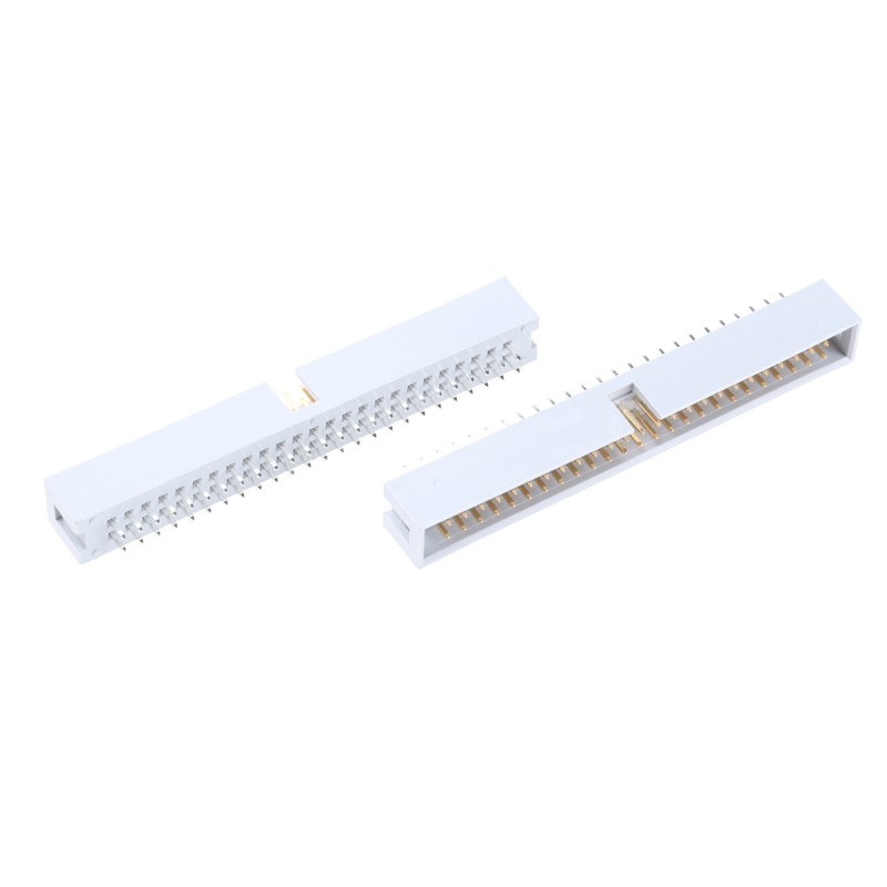 125 pcs - ASSMANN WSW AWHW Series Straight Through Hole PCB Header, 50 Contact(s), 2.54mm Pitch, 2 Row(s), Shrouded