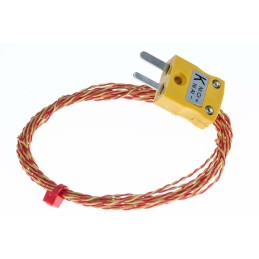 1 pcs - RS PRO Type K Thermocouple 2m Length, 1/0.2mm Diameter - +250°C