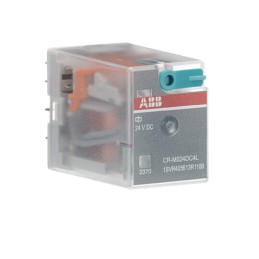 1 pcs - ABB CR-M Series Interface Relay, DIN Rail Mount, 24V dc Coil, 4CO (SPDT), 6A Load