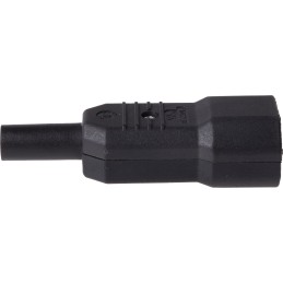 1 pcs - RS PRO C14 Cable Mount IEC Connector Male, 10A, 250 V