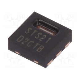 10 pcs : 1-100811-01 - Sensor: temperature, 2.1÷3.6VDC, DFN6, STS, -40÷125°C, Accur: 0,2°C