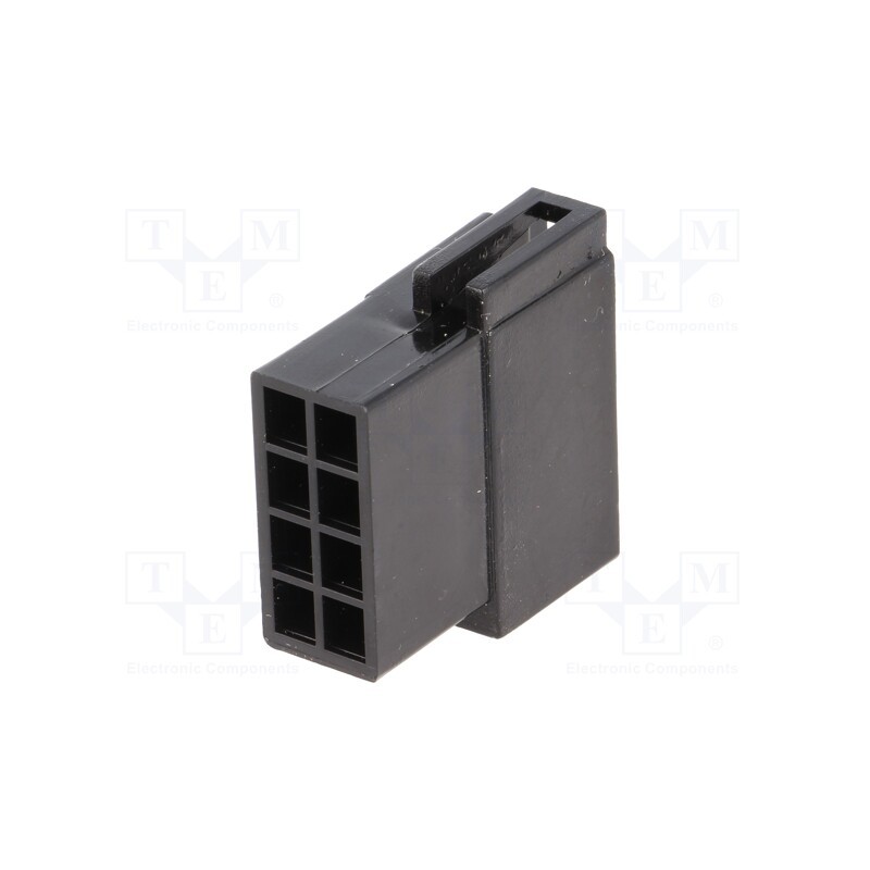 10 pcs : - Connector housing, socket, ISO, PIN: 8, 342800