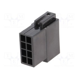 10 pcs : - Connector housing, socket, ISO, PIN: 8, 342800