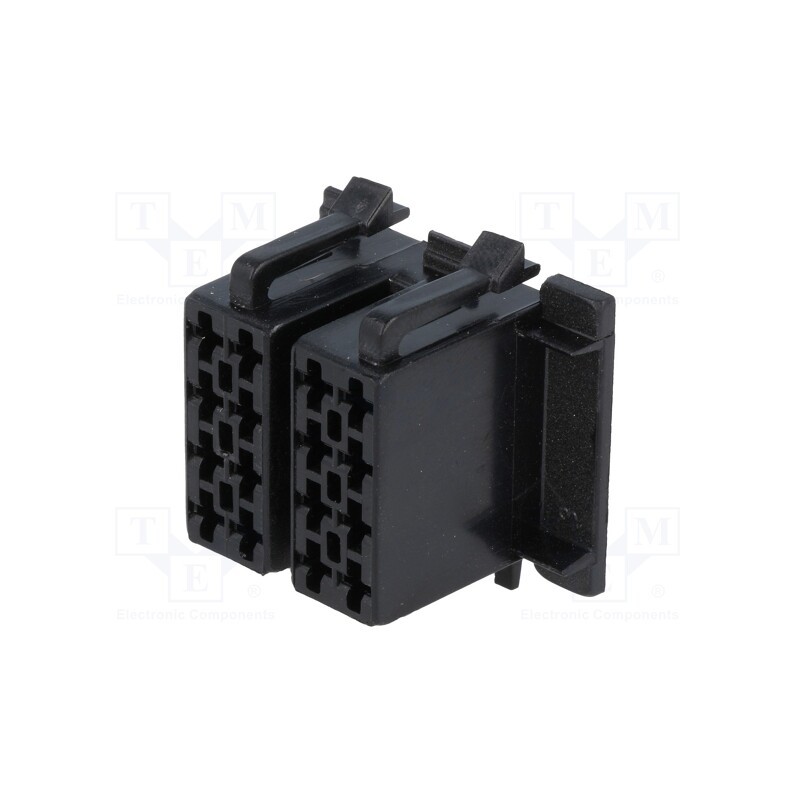 10 pcs : - Connector housing, plug, ISO, PIN: 16, 341432
