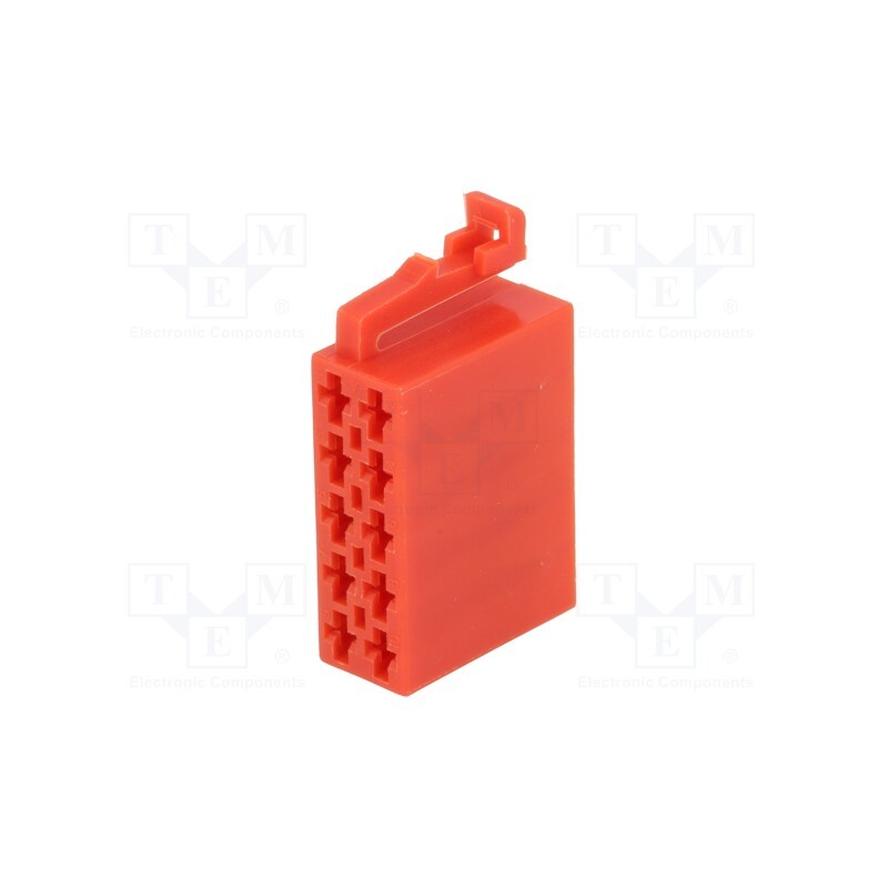 10 pcs : - Connector housing, plug, ISO, PIN: 10, 341432