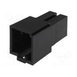 10 pcs : - Connector housing, socket, mini ISO, PIN: 8, 331441-3,341444