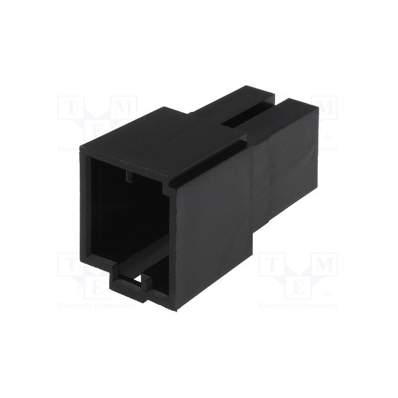 10 pcs : - Connector housing, socket, mini ISO, PIN: 8, 331441-3,341444