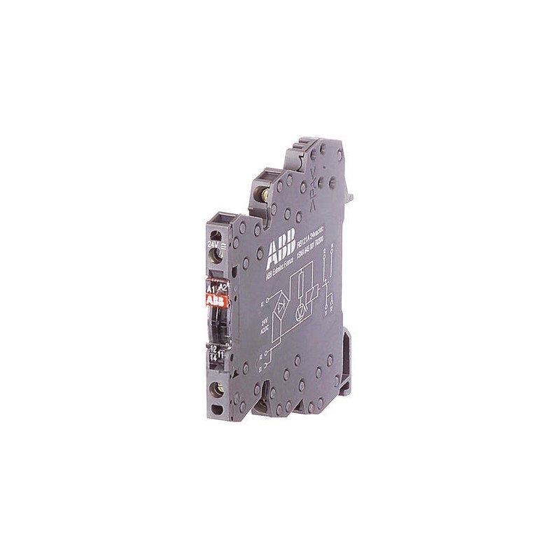 1 pcs - ABB R600 Series Interface Relay, DIN Rail Mount, 230V ac/dc Coil, SPDT, 6A Load