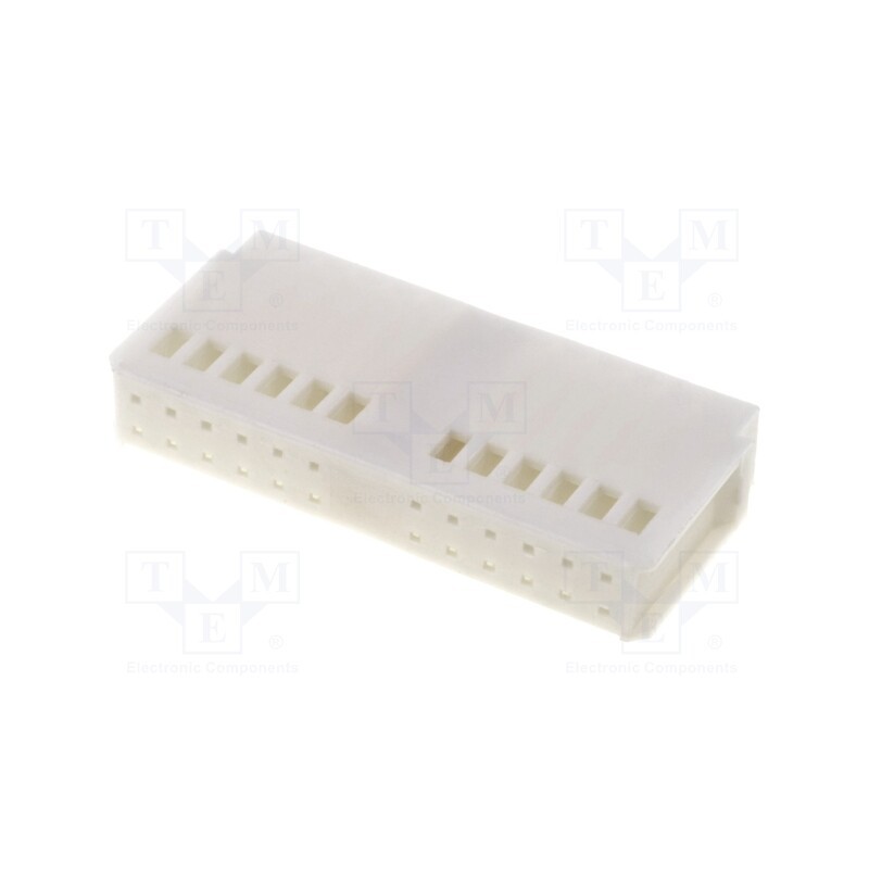 10 pcs : - Connector housing, plug, Quadlock, PIN: 24, VW 2011-&gt,, white