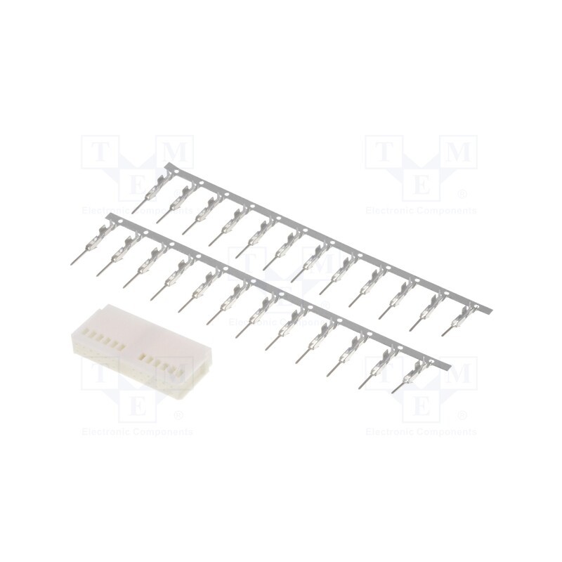 10 pcs : - Kit, plug, Quadlock, PIN: 24, VW 2011-&gt,, white