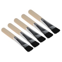 5 pcs - Cottam Natural Bristle PCB and Flux Brush