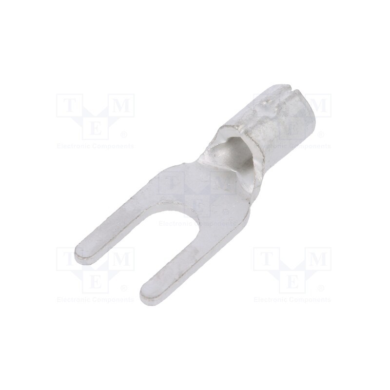 50 pcs : 1.25Y-3 - Tip: fork, M3, 0.25÷1.65mm2, crimped, for cable, non-insulated
