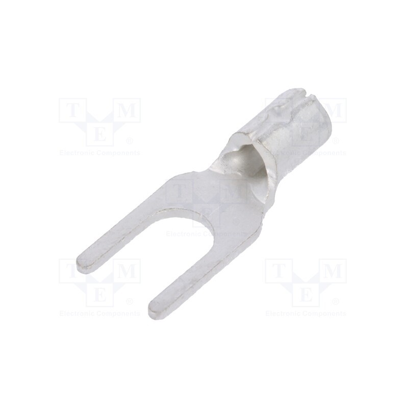50 pcs : 1.25Y-3.5 - Tip: fork, M3,5, 0.25÷1.65mm2, crimped, for cable, non-insulated