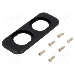 10 pcs : A13-216DDP - Car lighter socket housing, black