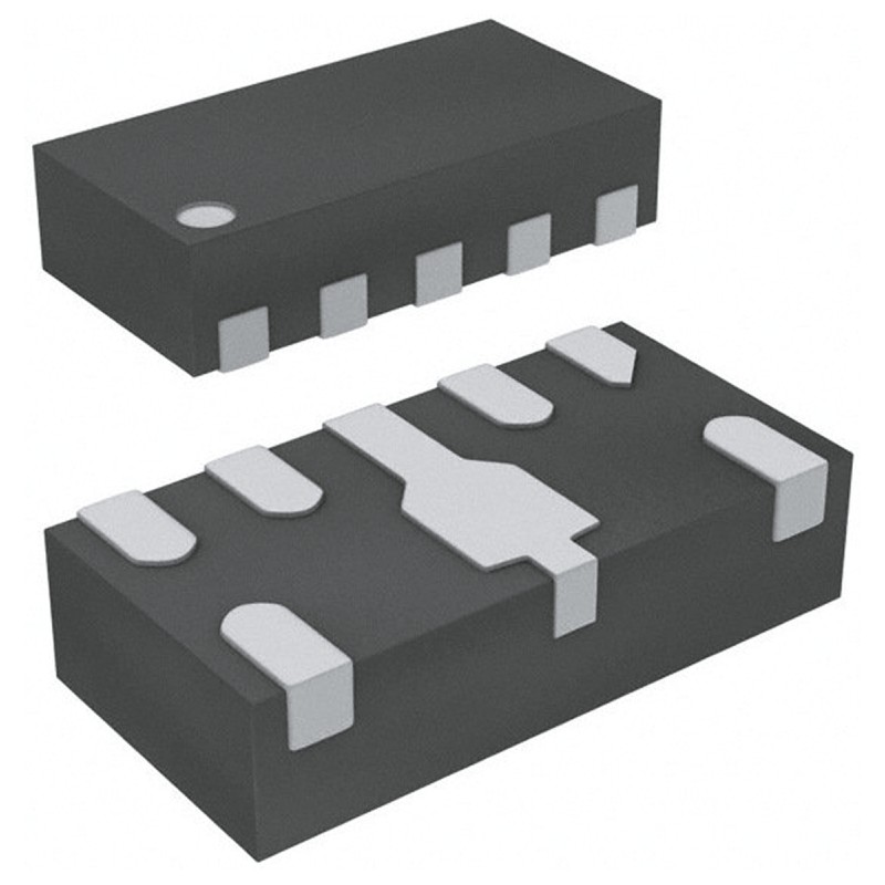 5 pcs - STMicroelectronics HSP061-4NY8, Quad-Element TVS Diode Array, 8-Pin μQFN