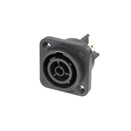 1 pcs - Neutrik Mains Sockets, 16A, Panel Mount, 250 V