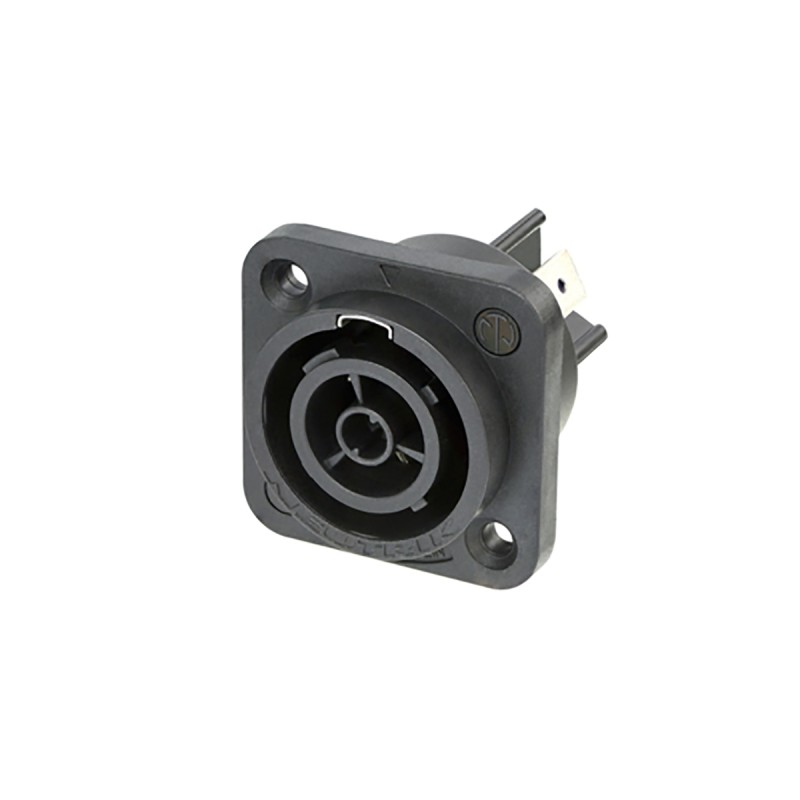 1 pcs - Neutrik Mains Sockets, 16A, Panel Mount, 250 V