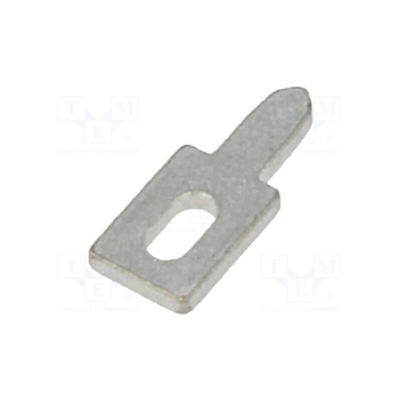 50 pcs : 1033 - Tip: solder lug, THT, brass, tinned