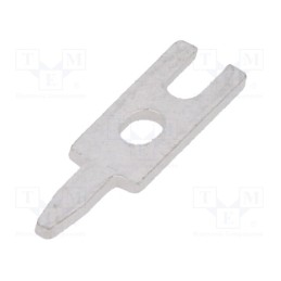 50 pcs : 1035 - Tip: solder lug, THT, brass, tinned