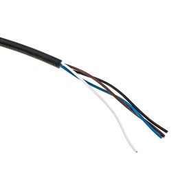 1 pcs - Telemecanique Sensors Right Angle Female 4 way M12 to Unterminated Sensor Actuator Cable, 5m