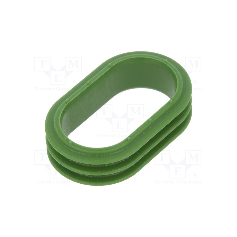 50 pcs : 10721003 - Accessories: gasket, Metri-Pack 150,Metri-Pack 630, green