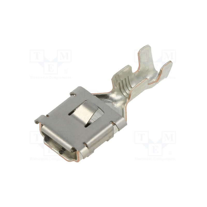 50 pcs : 1107740 - Terminal: flat, F950, female, crimped, Plating: tinned, bulk