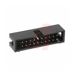 1 pcs - 3M 303 Series Straight Through Hole PCB Header, 20 Contact(s), 2.54mm Pitch, 2 Row(s), Shrouded