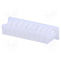 50 pcs : 125CH-A-09 - Plug, wire-board, female, 1.25mm, PIN: 9, w/o contacts, for cable