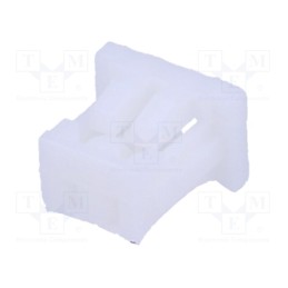 100 pcs : 125CH-B-02 - Plug, wire-board, female, 1.25mm, PIN: 2, w/o contacts, for cable