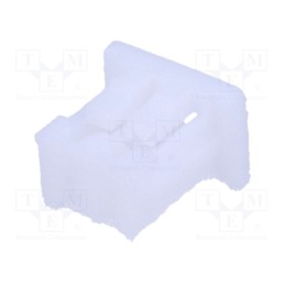 100 pcs : 125CH-B1-02-HF - Plug, wire-board, female, 1.25mm, PIN: 2, w/o contacts, for cable