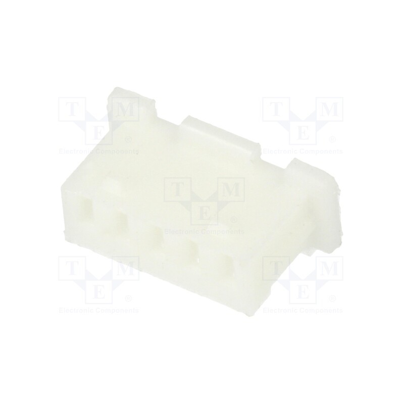 50 pcs : 125CH-B1-05-HF - Plug, wire-board, female, 1.25mm, PIN: 5, w/o contacts, for cable