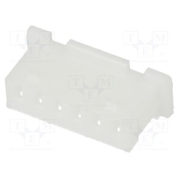 50 pcs : 125CH-B1-06-HF - Plug, wire-board, female, 1.25mm, PIN: 6, w/o contacts, for cable