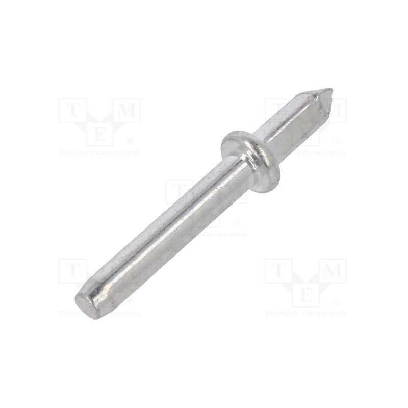 50 pcs : 1365F.68 - Tip: solder pin, THT, tinned, brass, Ø: 1.3mm, Overall len: 12.5mm