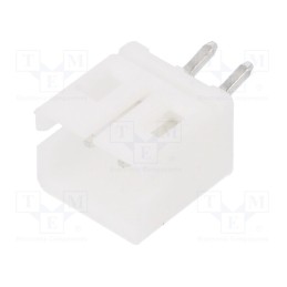 50 pcs : 140-502-415-001 - Socket, wire-board, male, 140, 2mm, PIN: 2, THT, 100V, 2A, tinned