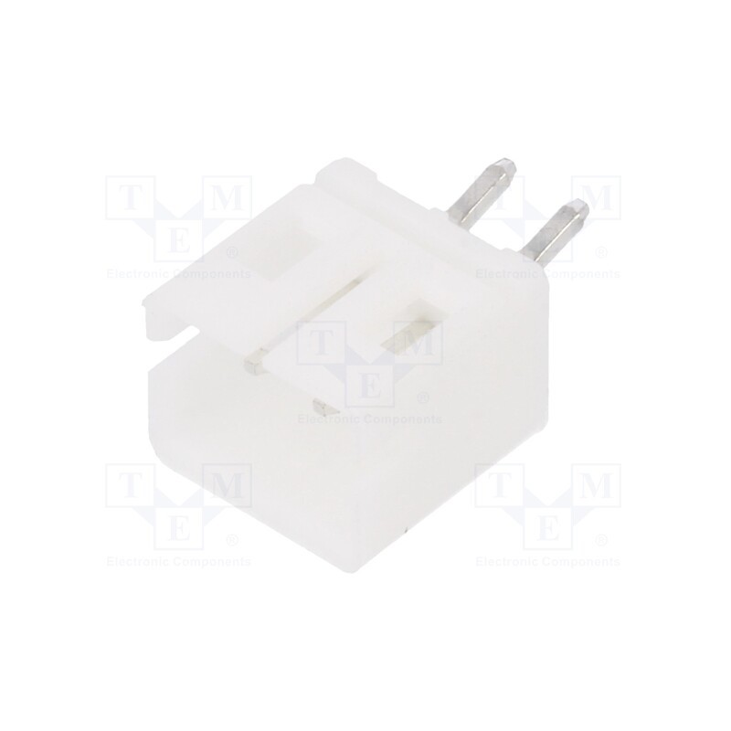 50 pcs : 140-502-415-001 - Socket, wire-board, male, 140, 2mm, PIN: 2, THT, 100V, 2A, tinned