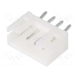 50 pcs : 140-504-415-001 - Socket, wire-board, male, 140, 2mm, PIN: 4, THT, 100V, 2A, tinned
