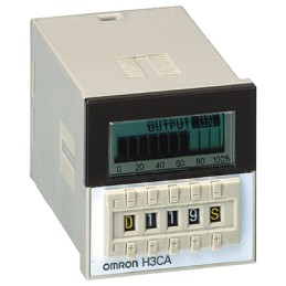 1 pcs - Omron H3CA Series DIN Rail, Panel Mount, Surface Mount Timer Relay, 12 - 240 V dc, 24 - 240V ac,