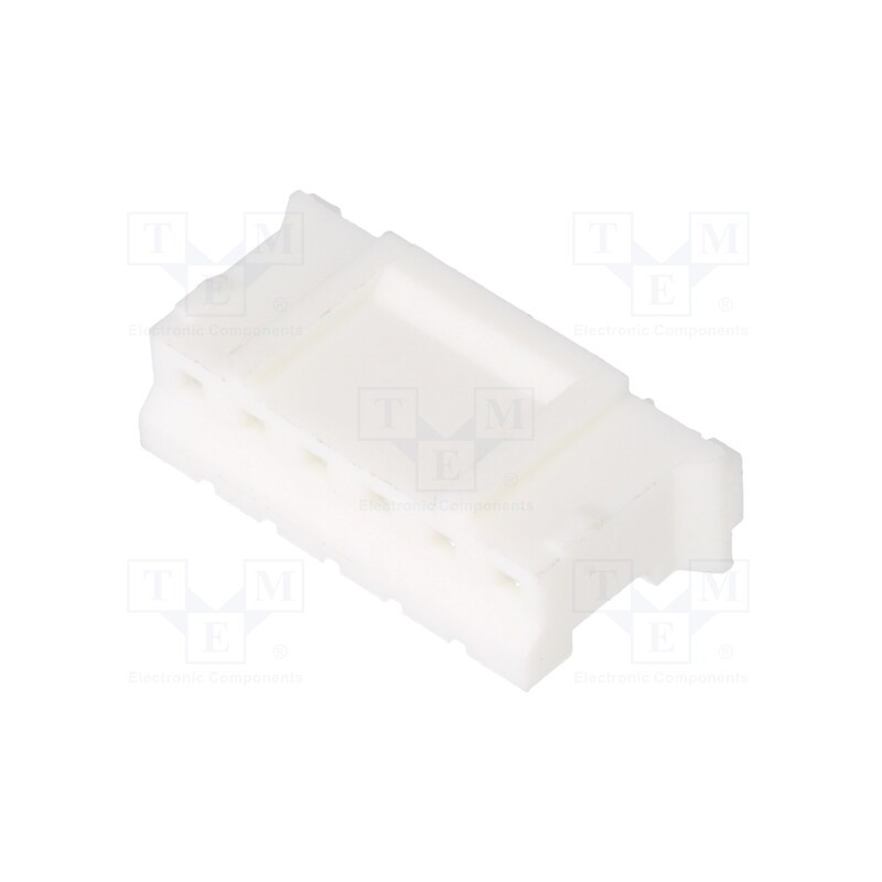 50 pcs : 140-506-210-011 - Plug, wire-board, female, 140, 2mm, PIN: 6, w/o contacts, for cable