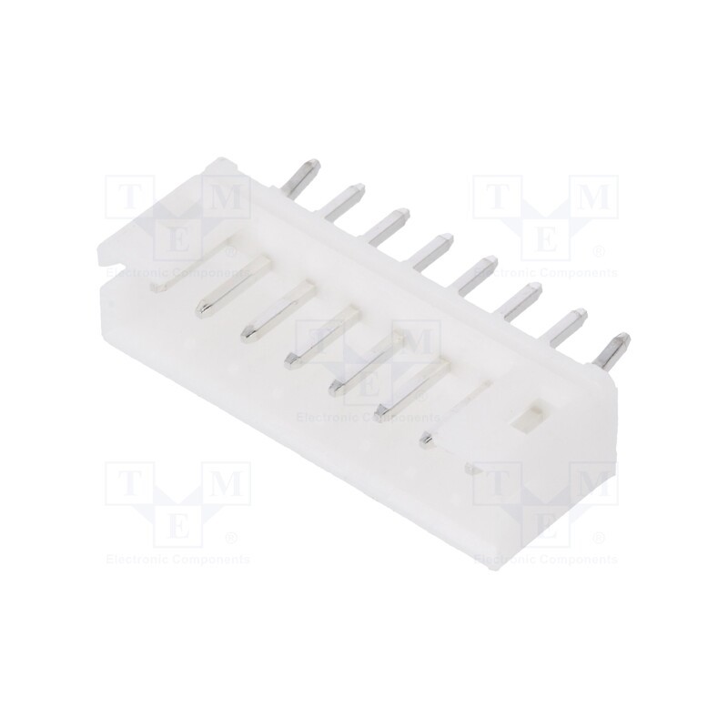 50 pcs : 140-508-415-001 - Socket, wire-board, male, 140, 2mm, PIN: 8, THT, 100V, 2A, tinned
